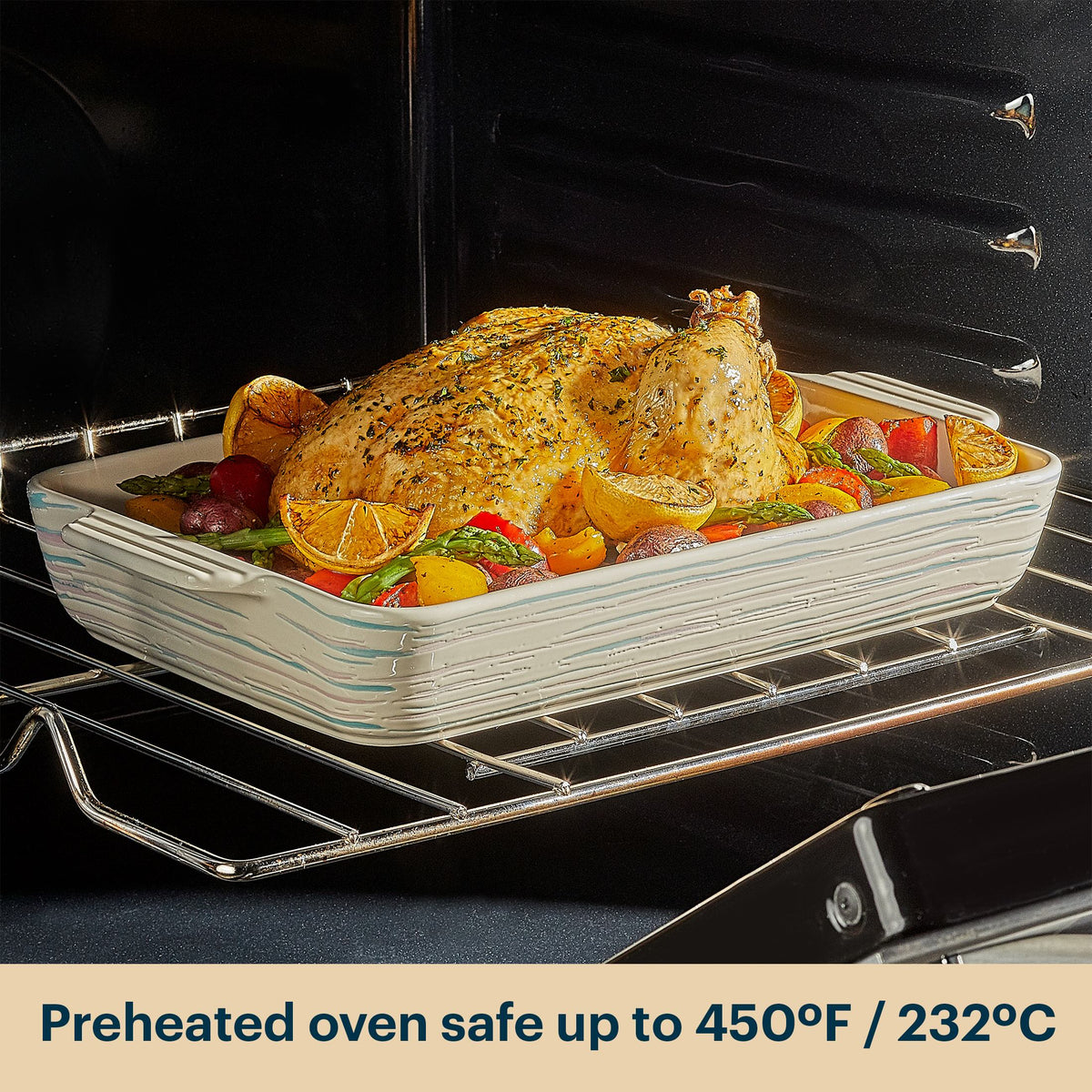 Pyrex® 4QT 10" x 15" Rectangular Ceramic Baking Dish