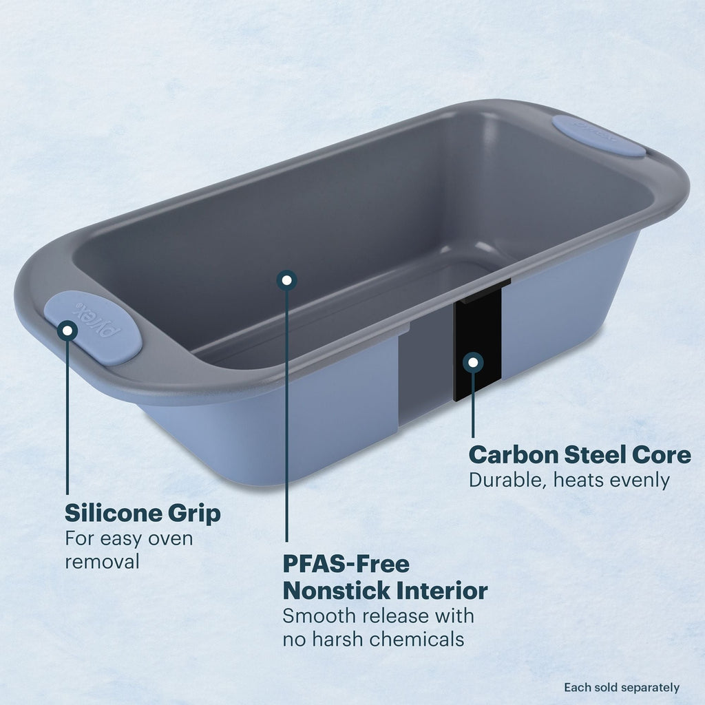 Pyrex® Metal Bakeware 3-Piece Set in Cerulean
